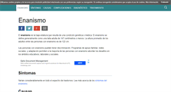 Desktop Screenshot of enanismo.org